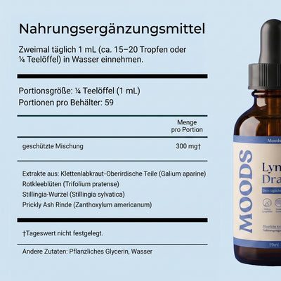 Moods Lymphdrainage-Tropfen